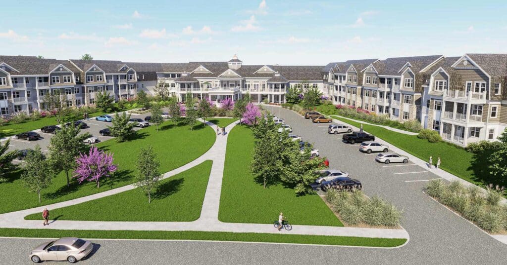 Vista Point at Fairview exterior rendering