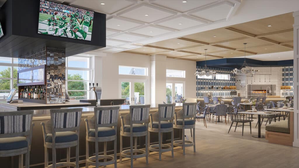 Interior rendering Vista Point at Fairview